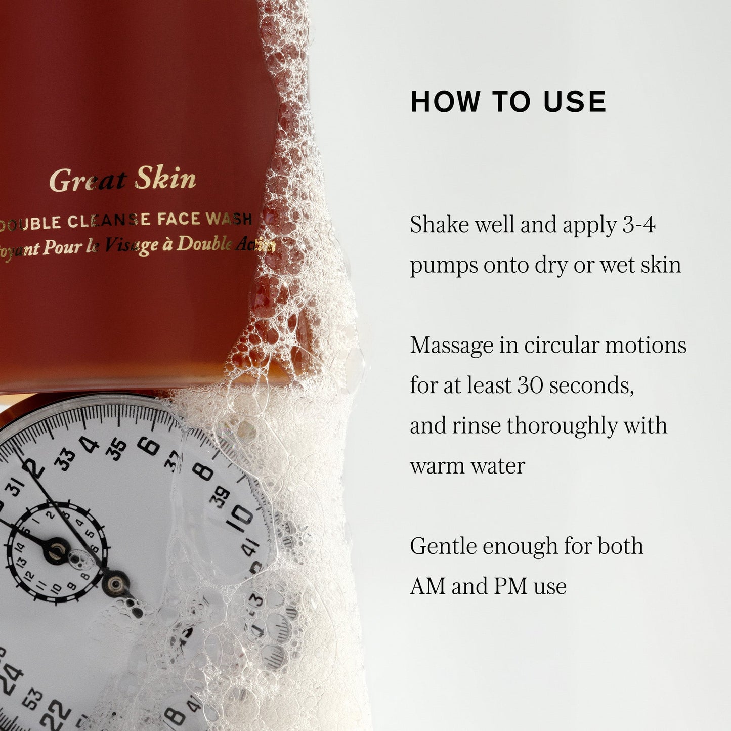 ✨Double Cleanse Face Wash - Effective Cleansing, Exfoliating & Hydrating | 70% OFF🔥, Last Day Today!